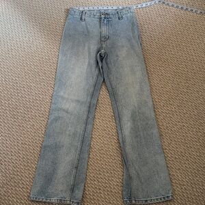 John Galt Brandy Melville High Rise Wide Leg Jeans